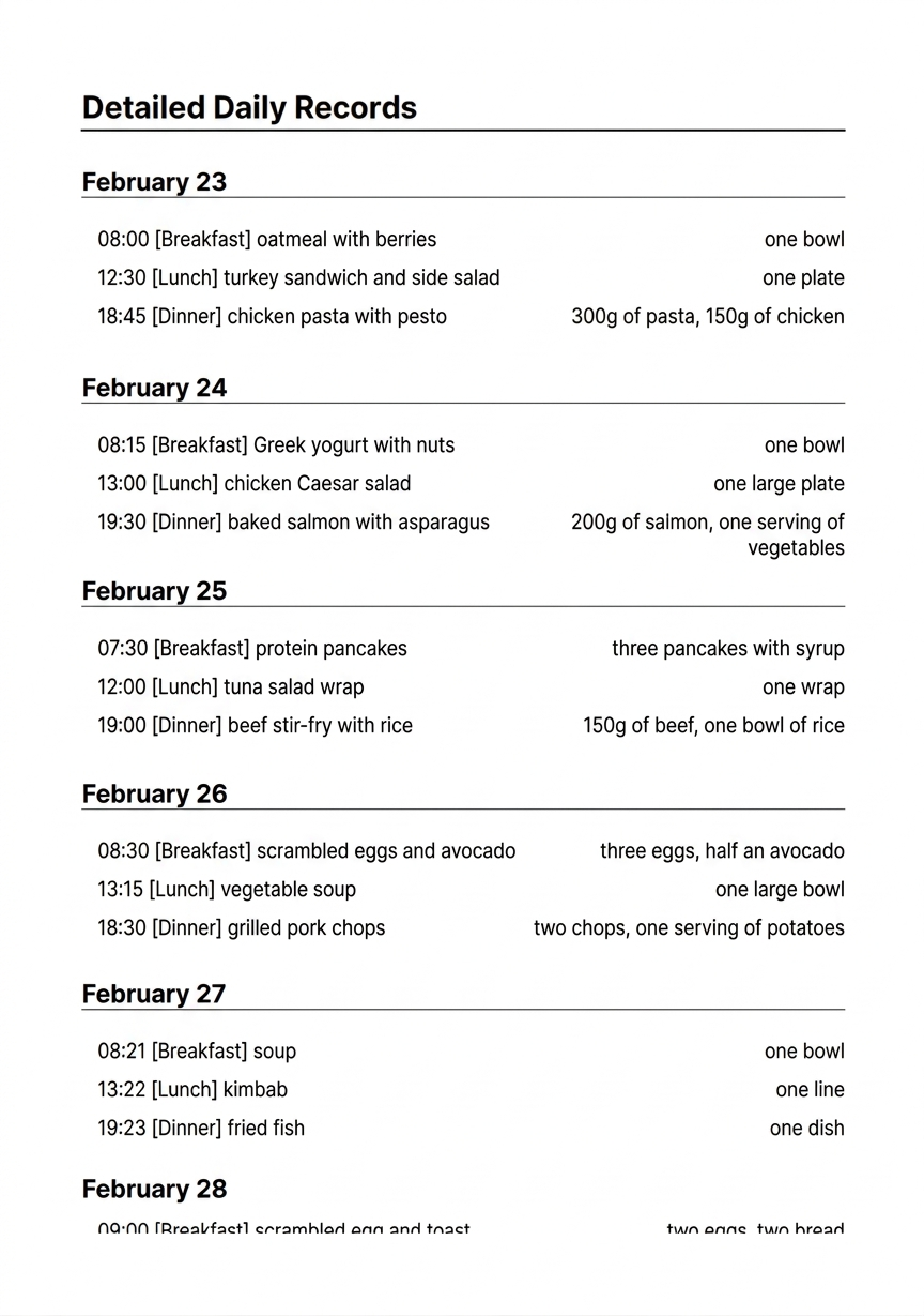 Detailed PDF Log